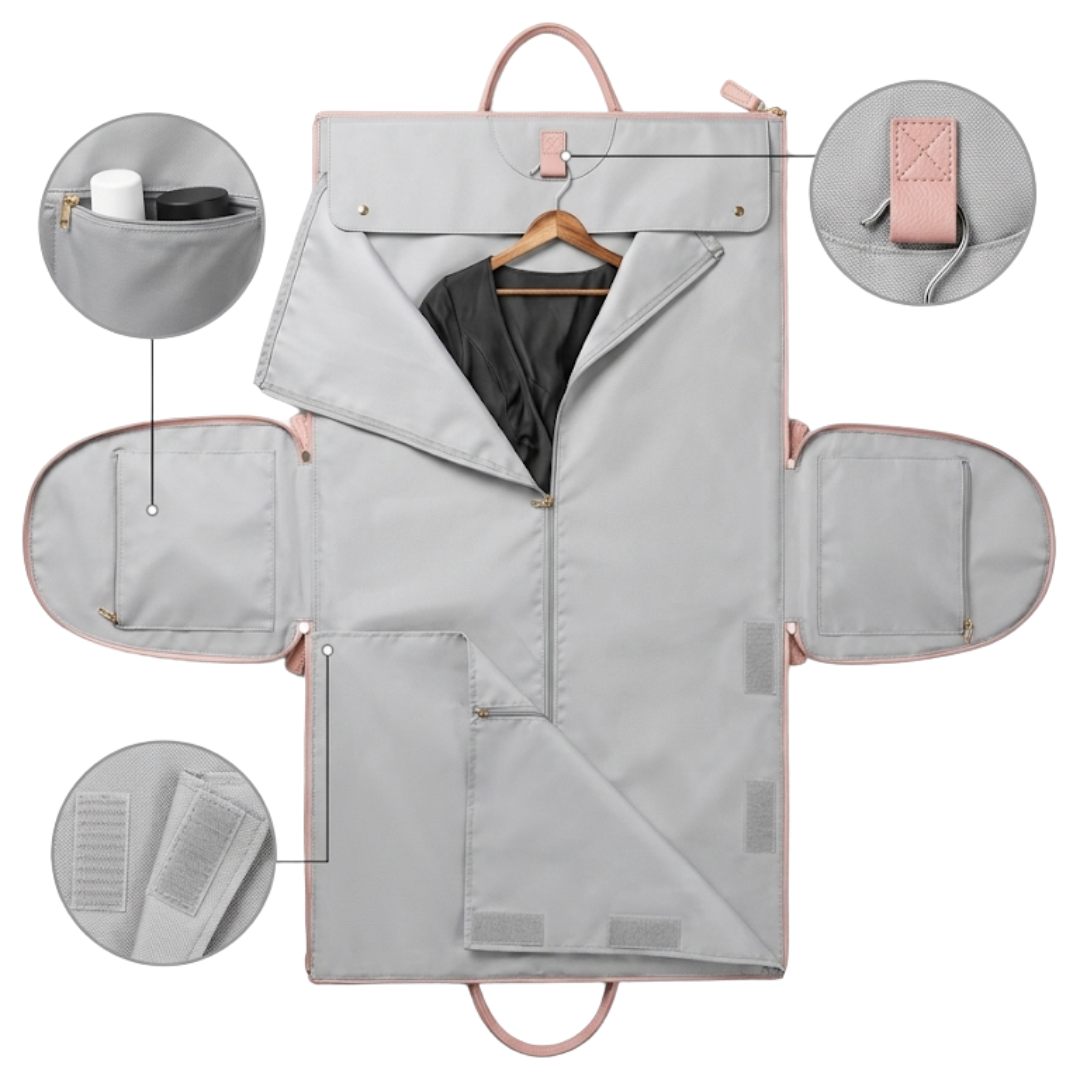 The Convertible Travel Duffel — 2-in-1 Garment Bag & Weekender