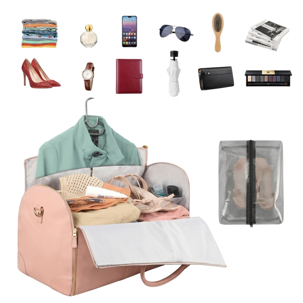 The Convertible Travel Duffel — 2-in-1 Garment Bag & Weekender