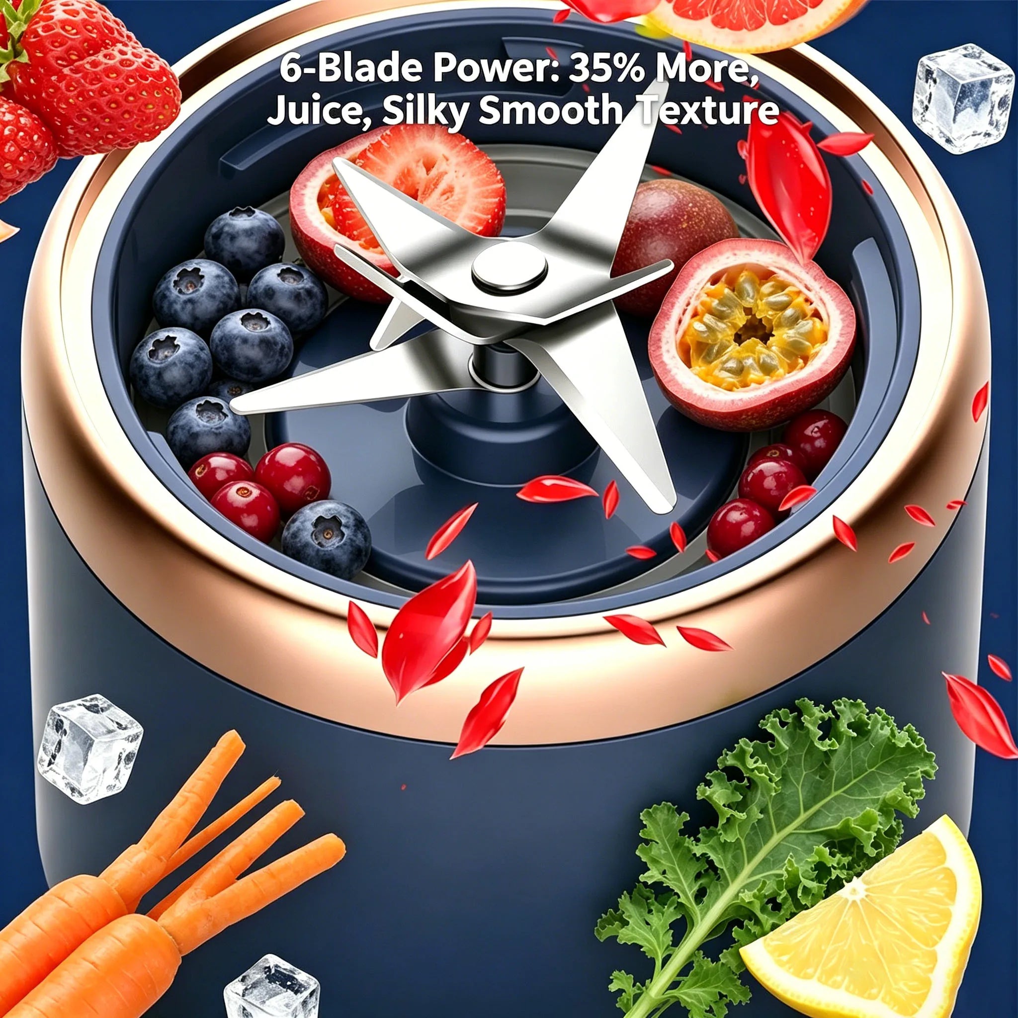 The Whirl — Portable USB Smoothie Blender